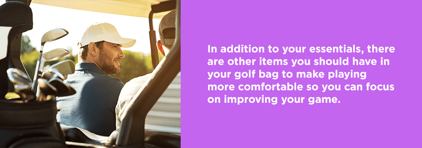 Golf Bag Must Haves: Extra Gear