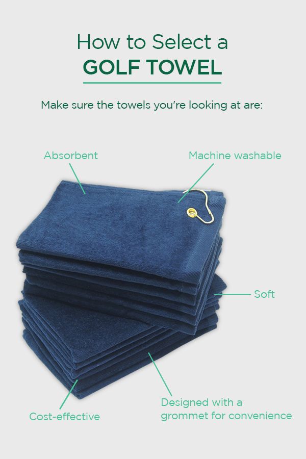 How to Select a Golf Towel [Infographic]