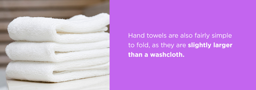 How to Fold a Hand Towel