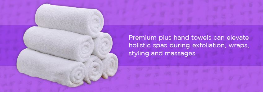 use premium plus hand towels to elevate holistic spas during treatments