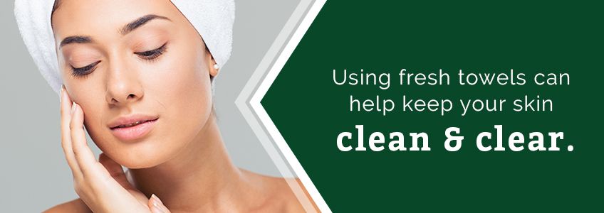 Keep skin clean and clear.