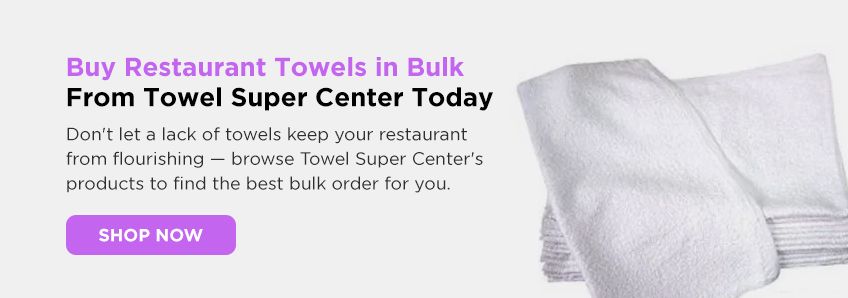 Considerations When Purchasing Bar Towels for Your Restaurant