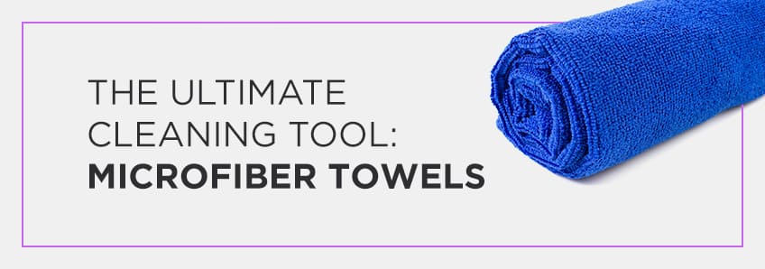 microfiber towels for cleaning