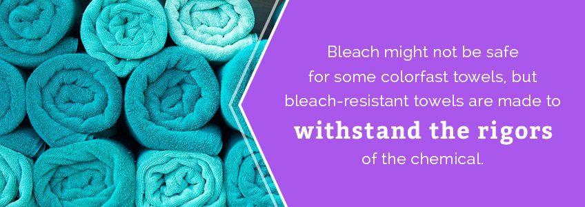 bleach resistant towel
