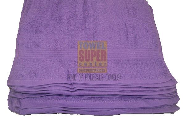 Premium Purple Hand Towels Wholesale