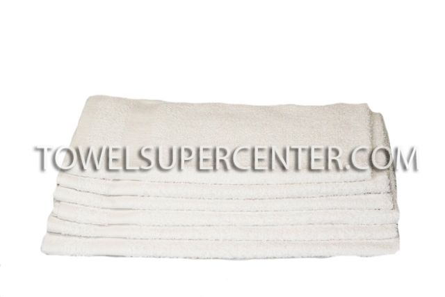 Premium 100% Cotton Wholesale White Hand Towels