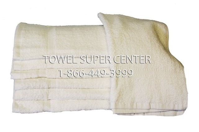 Premium Plus 100% Cotton Wholesale White Hand Towels