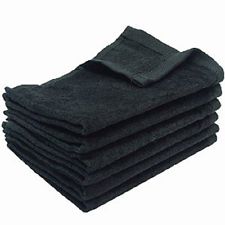 Black Fingertip Towels Wholesale