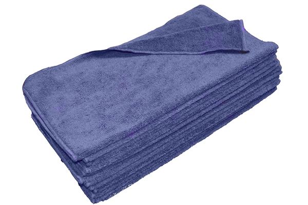 Premium Wholesale Navy Blue Microfiber Towels