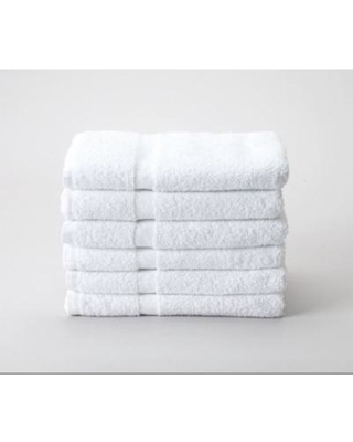 20x40 Economy White Bath Towel - 4.50 lb/dz
