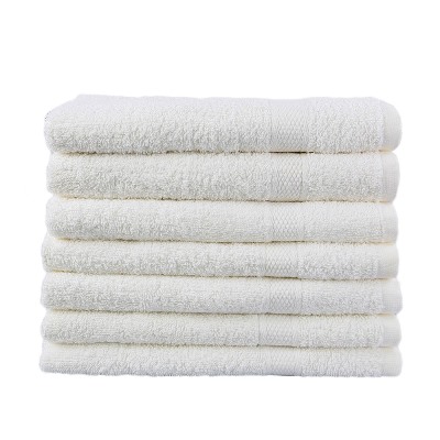Premium 100% Cotton Wholesale White Bath Towels