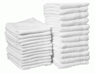 White Wholesale Bath Towels