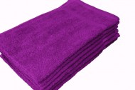 Premium Plush Wholesale Purple Towels