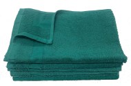 Premium 100% Cotton Hunter Green Wholesale Hand Towels