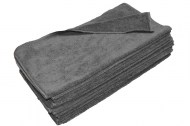 Charcoal Grey Microfiber Towels Wholesale